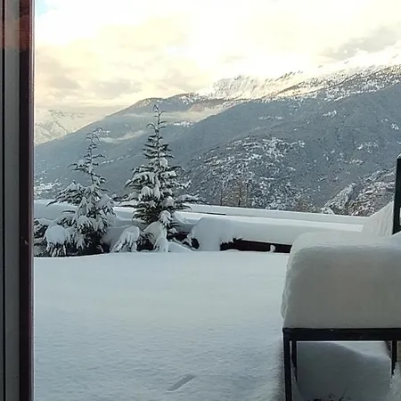 Apartmán Il Nido - Delizioso Presso Il Centro Con Vista Spettacolare E Giardino Oulx