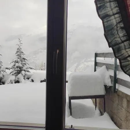 Apartmán Il Nido - Delizioso Presso Il Centro Con Vista Spettacolare E Giardino Oulx