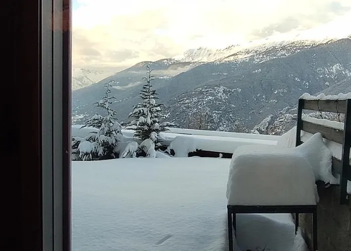 Daire Il Nido - Delizioso Presso Il Centro Con Vista Spettacolare E Giardino Oulx